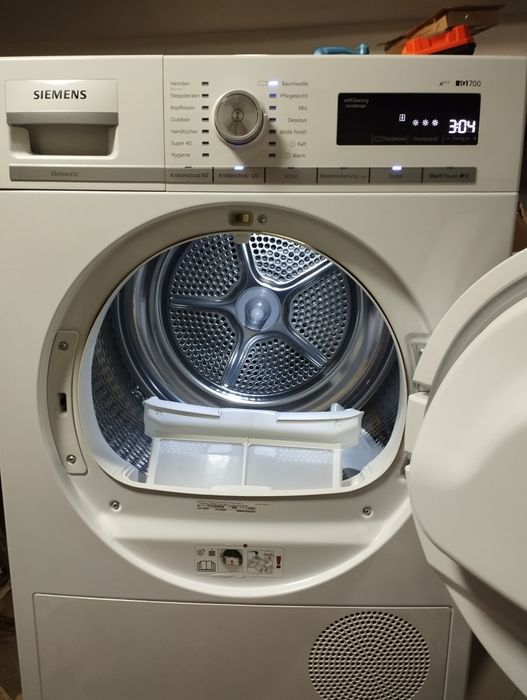 Сушка Siemens з тепловим насосом