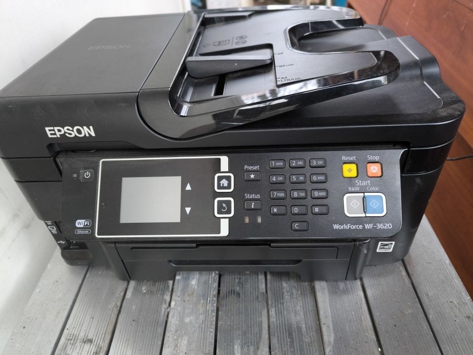 Drukarka Epson WF-3620 uszkodzona, na części.
