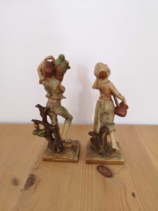 Conjunto 2 estatuetas de pastores433902614678743043