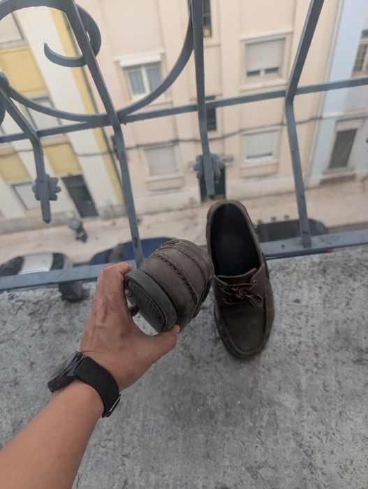 Zara deck shoes boat shoes