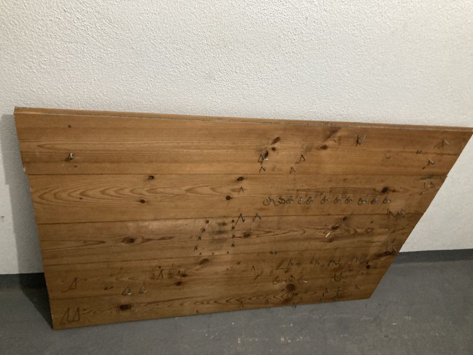 Quadro para arrumacao ferramentas em pinho