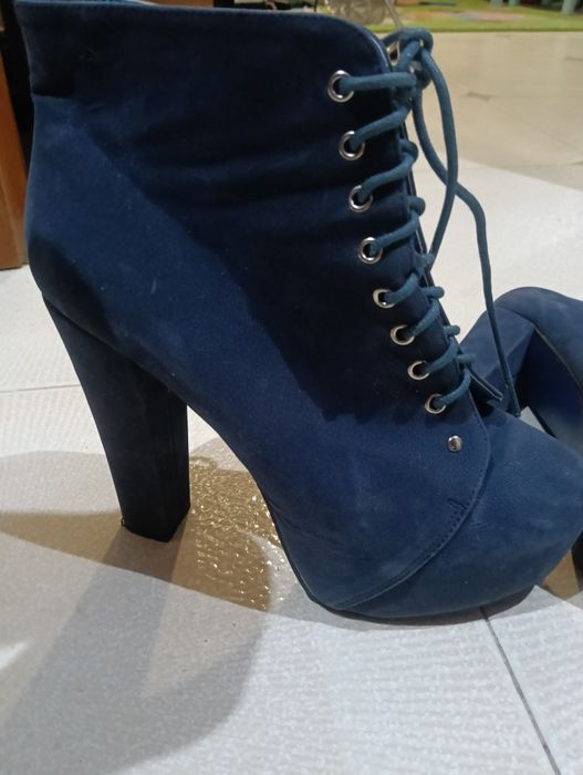 Botins azul marinho
