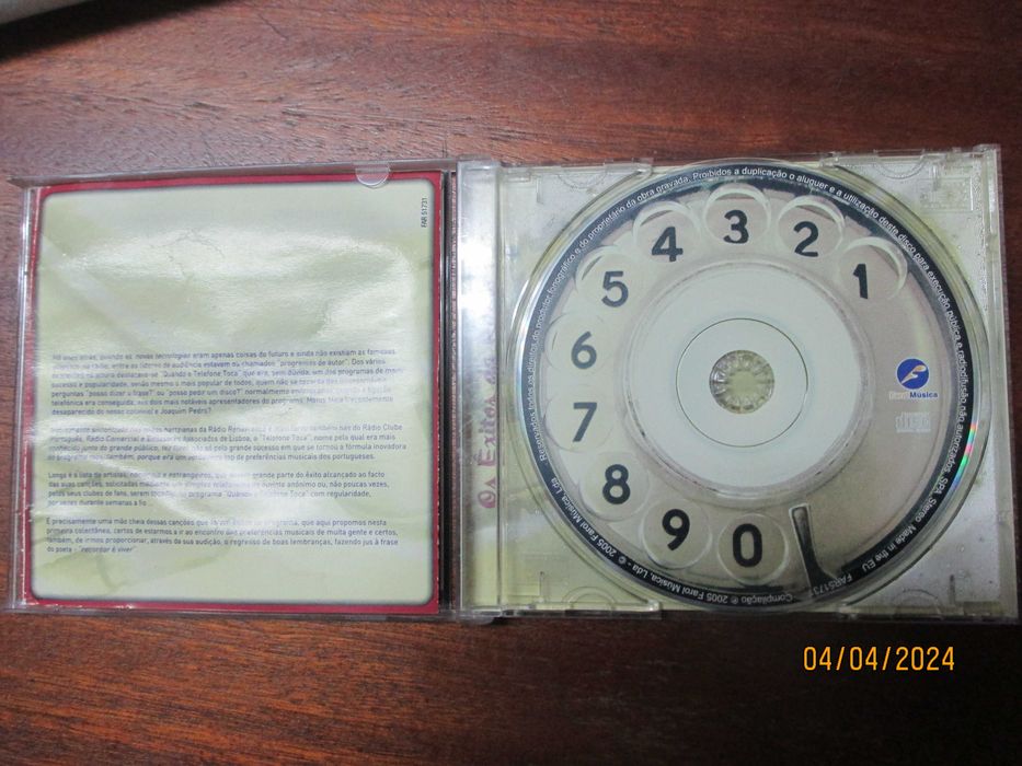 2 CD's - Quando o telefone toca e Discos pedidos