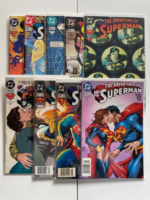 Lot 9 The Adventures of Superman (DC Comics)
