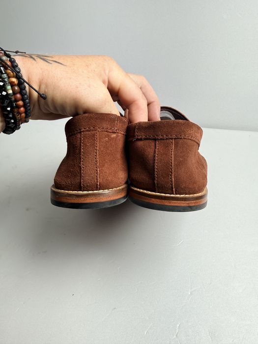 Mokasyny skórzane Clarks r. 42  peny loafers