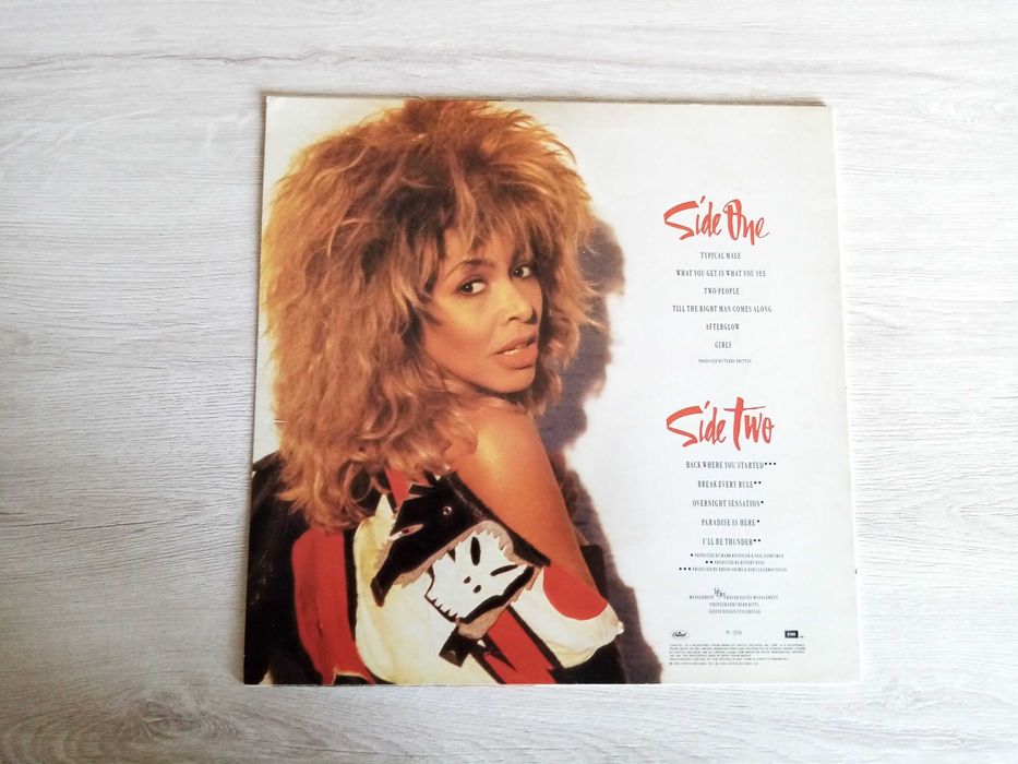 Tina Turner  Break Every Rule  LP  WINYL  USA  EX/EX