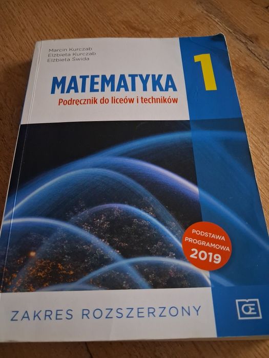 Matematyka 1 podręcznik do liceuw i techników zakres rozszerzony
