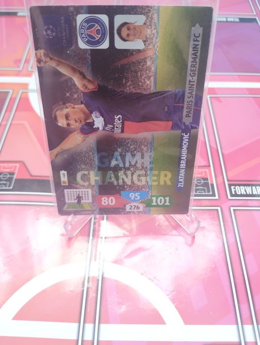 Panini champions league 2013/2014 Zlatan Ibrahimović game changer