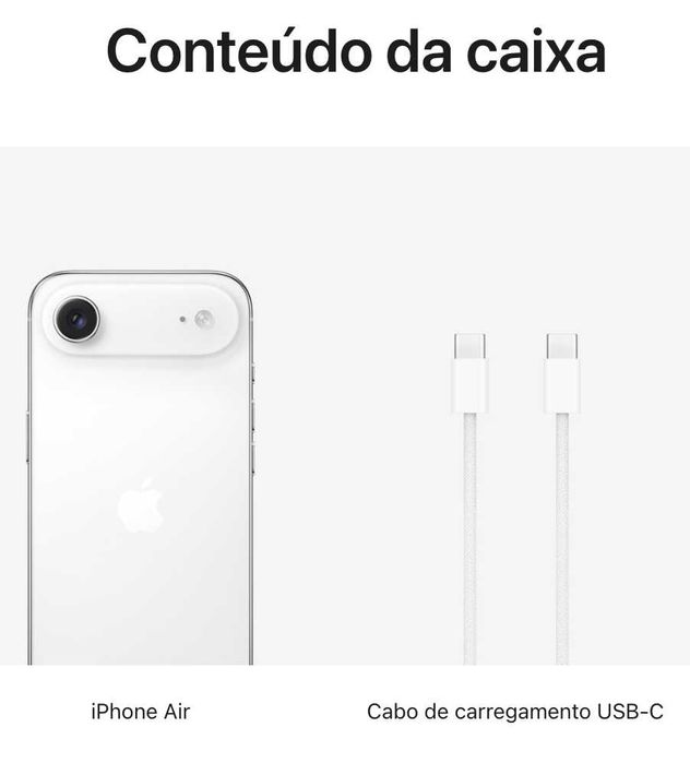 Apple iPhone Air - NOVO e SELADO
