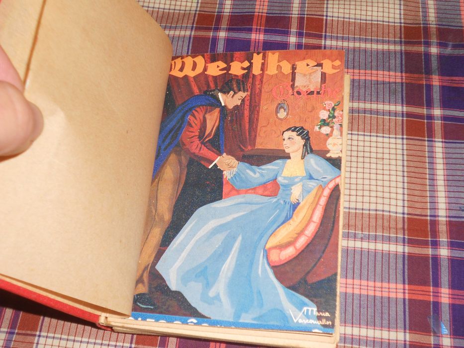 Livro antigo Werther - Goethe editora Civilizacao