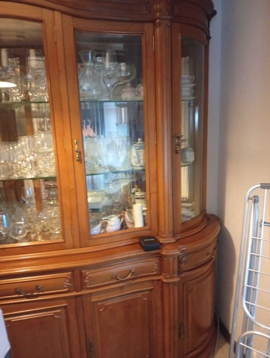 Mobília de sala em cerejeira em óptimo estado