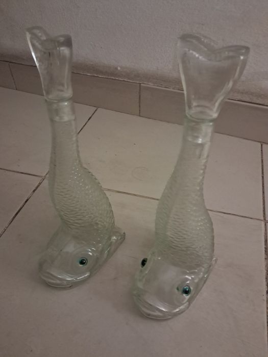 Peixes em vidro X 2