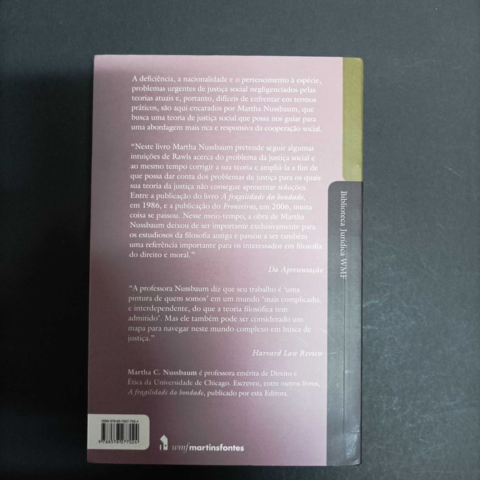 Fronteiras da justiça,  Martha C. Nussbaum