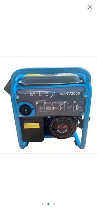 Інверторний бензиновий генератор IMLEX IM-INV2000 (1.8/2.0 кВт) Ручний