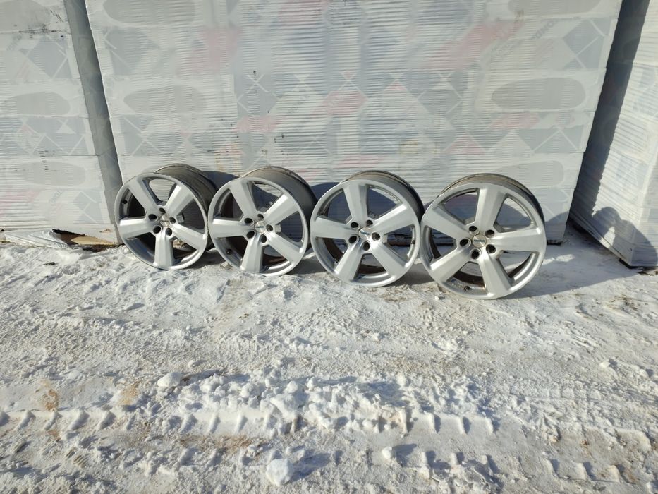 Диски R18 5*112 Audi A6 A4 Volkswagen Skoda Seat титани Ауді Шкода