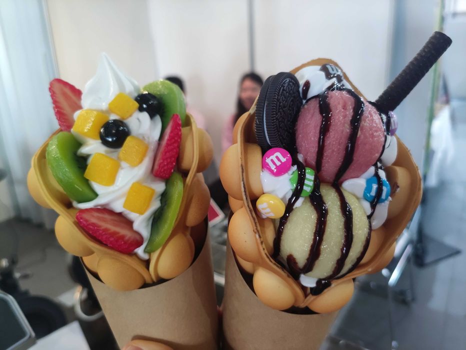 Gofrownica bąbelkowa,gastronomiczna,profesjonalna,gofry bąbelkowe FY-6