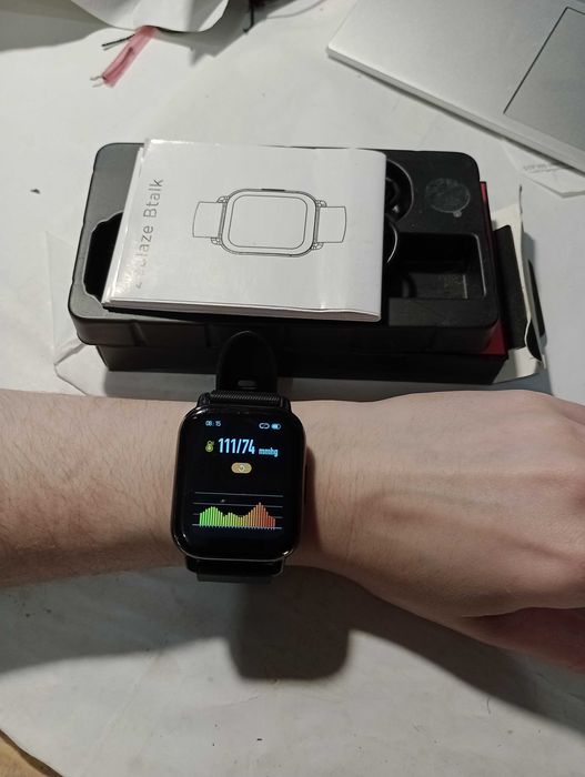 Смарт-годинник Zeblaze Btalk Black