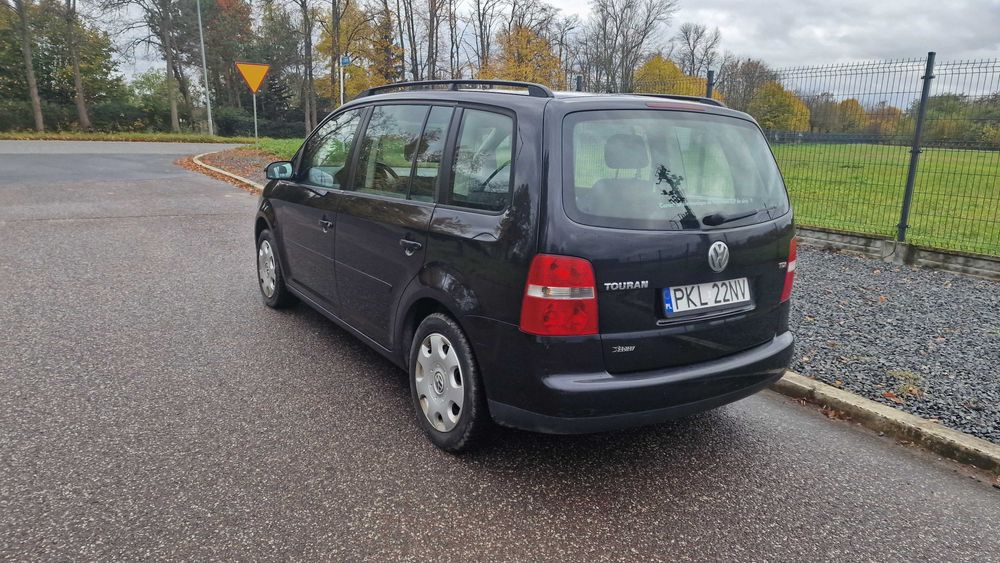 Volkswagen Touran 1.9 TDi NOWE SPRZĘGŁO105KM 2004r Klima 1wł od 12 lat