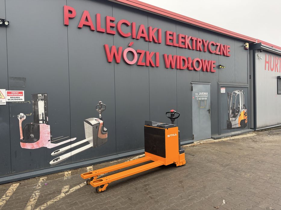 Paleciak elektryczny Still 3000 kg 160 cm wózek Still Egu 30