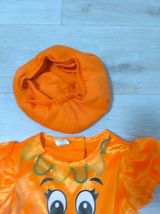 Сукня Гарбузик Хеллоуїн на 2-3 рочки костюм