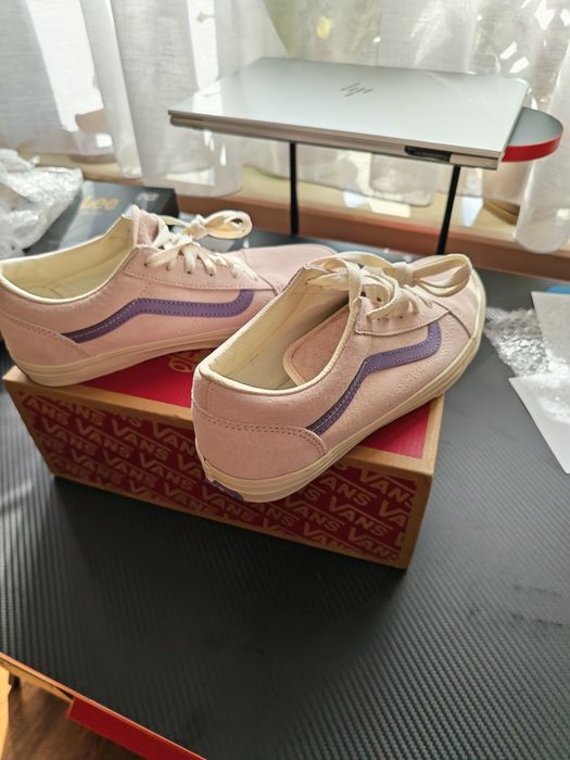 Buty Vans Old skool pink suede rozmiar 38 24cm