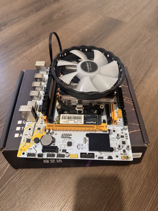 Комплект s2011-3 12 ядер 2670v3+16gb+RGB кулер