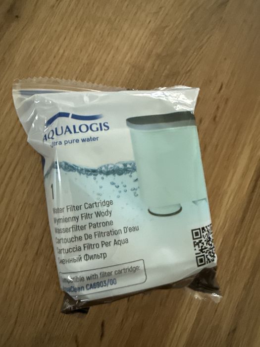 Filtr do wody firmy Aqualogis Ekspresu SAECO Philips LatteGo. NOWY !!