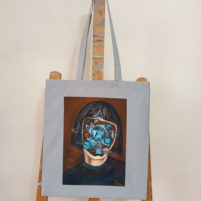 Tote Bag Pintado à mão