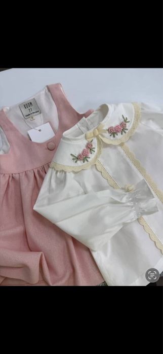 Сарафан та сорочка з вишивкою