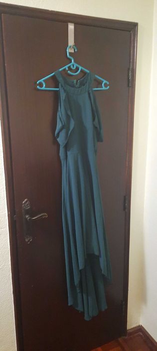 Vestido fluído cerimónia