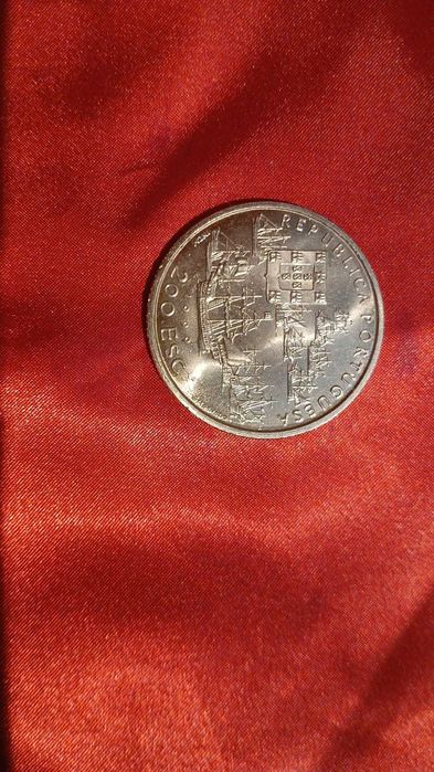 Moeda de 200 Escudos  de 1999  Pedro Álvares Cabral – Brasil 1500