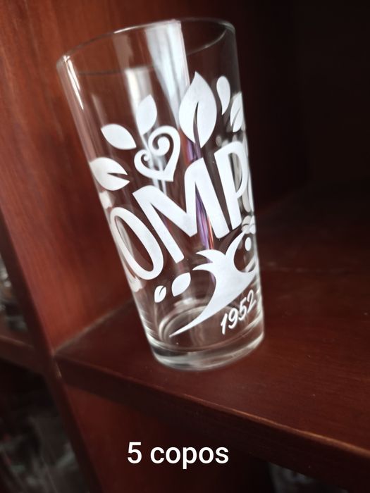 Copos de restaurante