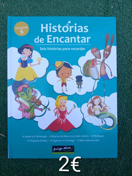 Vários livros para crianças