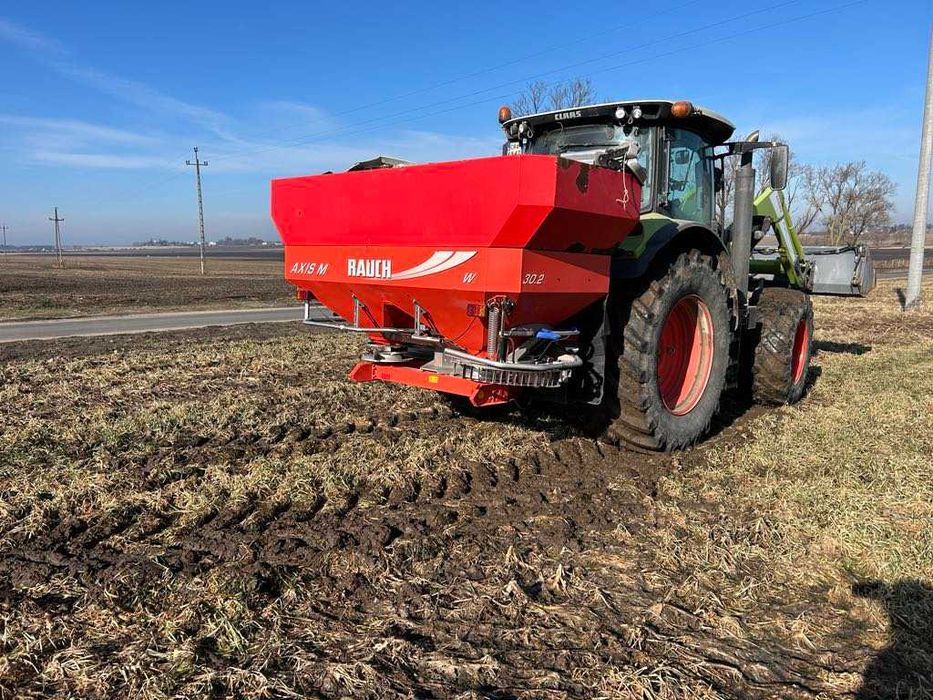Rozsiewacz nawozów RAUCH AXIS 30.2 W Kuhn trimble 750 GPS Pierwszy wł.