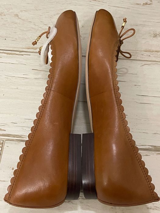 Ralph Lauren Giennie super soft leather. Балетки из мягкой кожи р 37,5