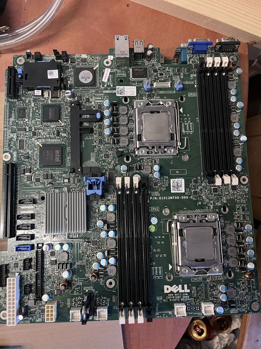 Plyta glowna z procesorami serwer lan wan