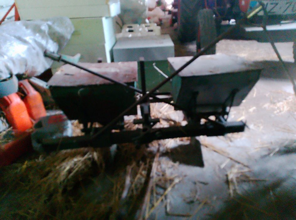 Semeador milho/feijão 2 linhas