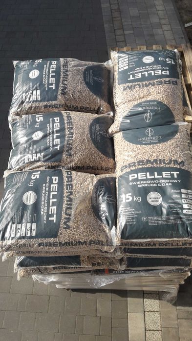 Pellet  DĘBOWY A1 Premium  HOLZEXPORT A1 Polski - dostawa HDS