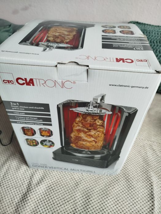 Opiekacz pionowy do kebaba