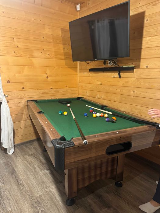 VIP wypoczynek dla 13 osób – sauna, balia, bilard i boisko
