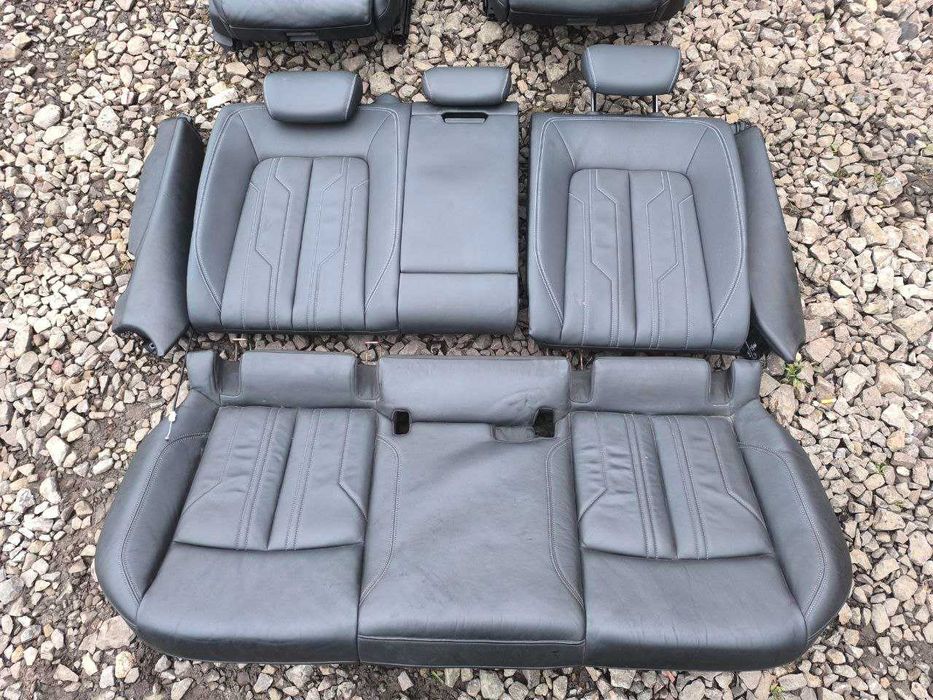 Сидіння салон сідушки диван чорний S-line Audi E-tron Sportback