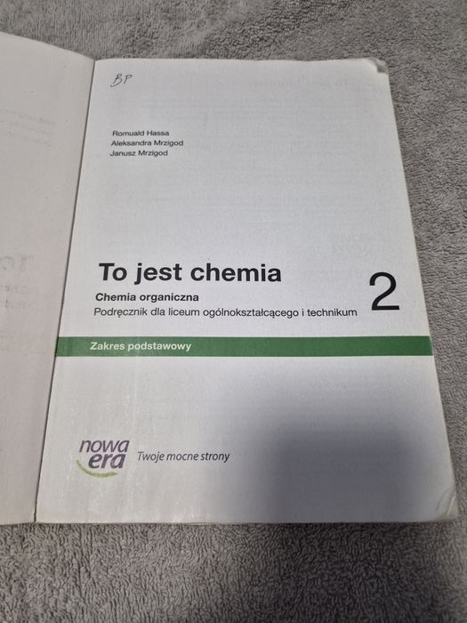 Podręcznik z chemii