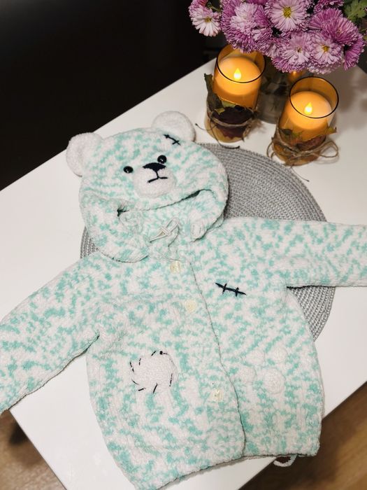 Теплі плюшеві кофтинки