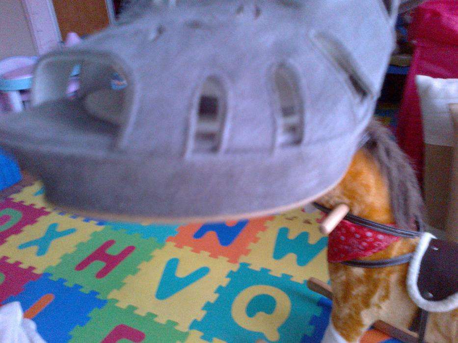 Sandały Szare wiązane na platformie