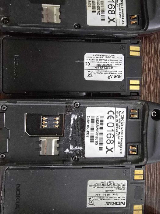 Nokia 6210 3 sztuki sprawne bateria trzyma bez simloca