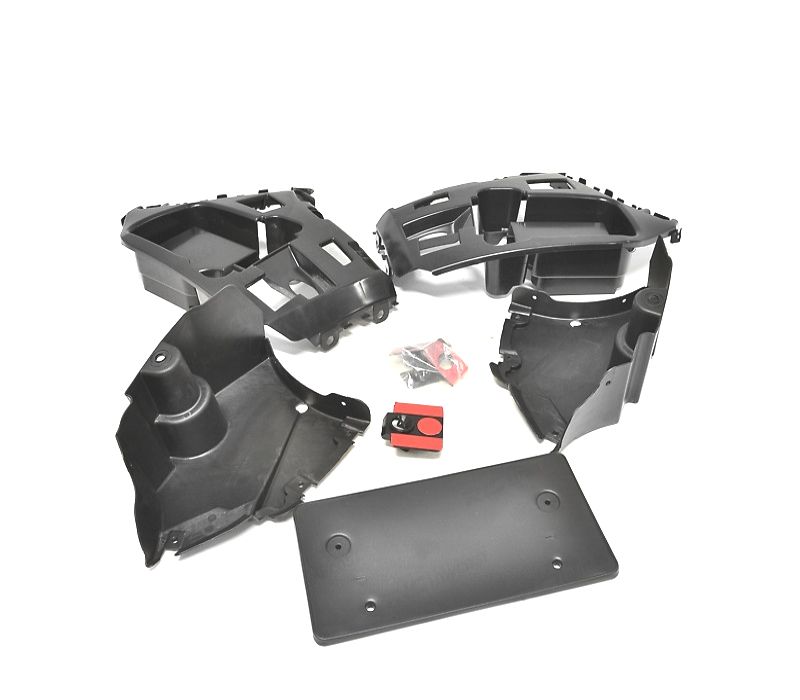 PARÁ-CHOQUES TRASEIRO BMW F20 F21 11-15 LOOK M PERFORMANCE SAIDA DUPLA ESQUERDO PDC