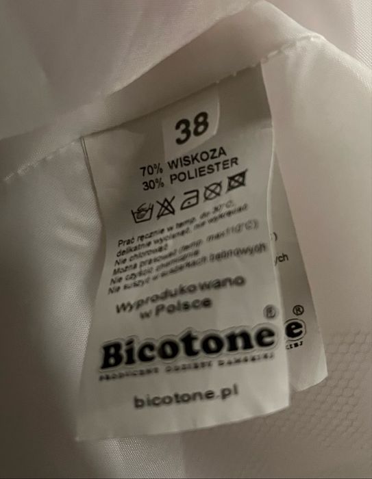 Sukienka okolicznościowa - tiul, koronka - rozmiar 38