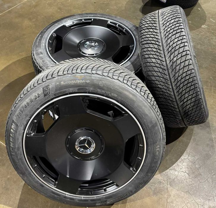 Новий зимовий комплект дисків + гуми Michelin R22 на Mercedes G Class