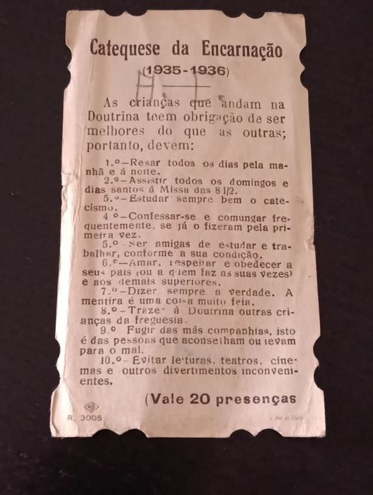 Bela pagela ou outros antiga