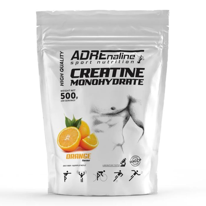 Креатин ADRENALINE CREATINE 500 грамм strawberry, моногидрат